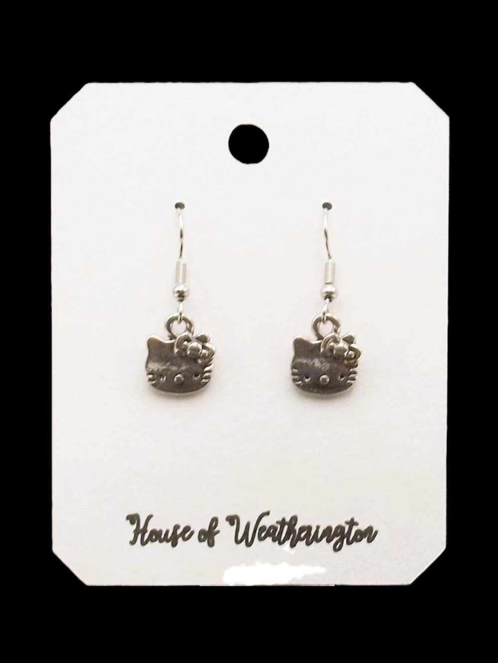 Hand Crafted Sanrio Hello Kitty Earrings